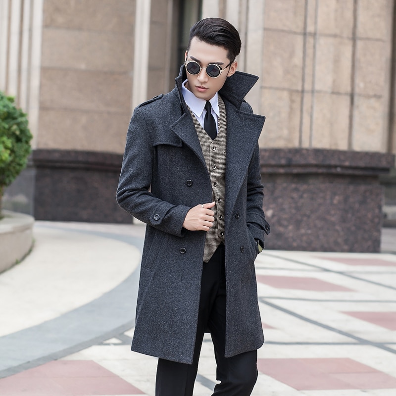 Черное мужское пальто: современные и классические модели