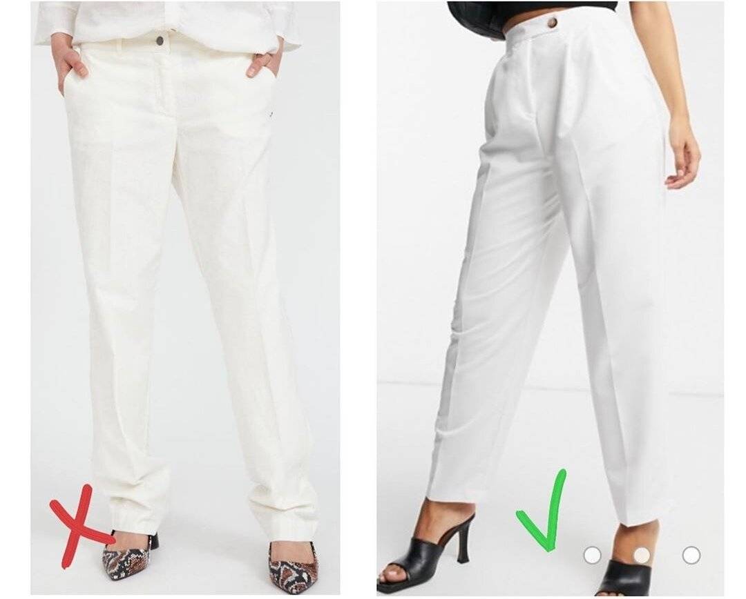 Укороченные брюки: красивые фасоны с фото, как правильно и с чем их носить