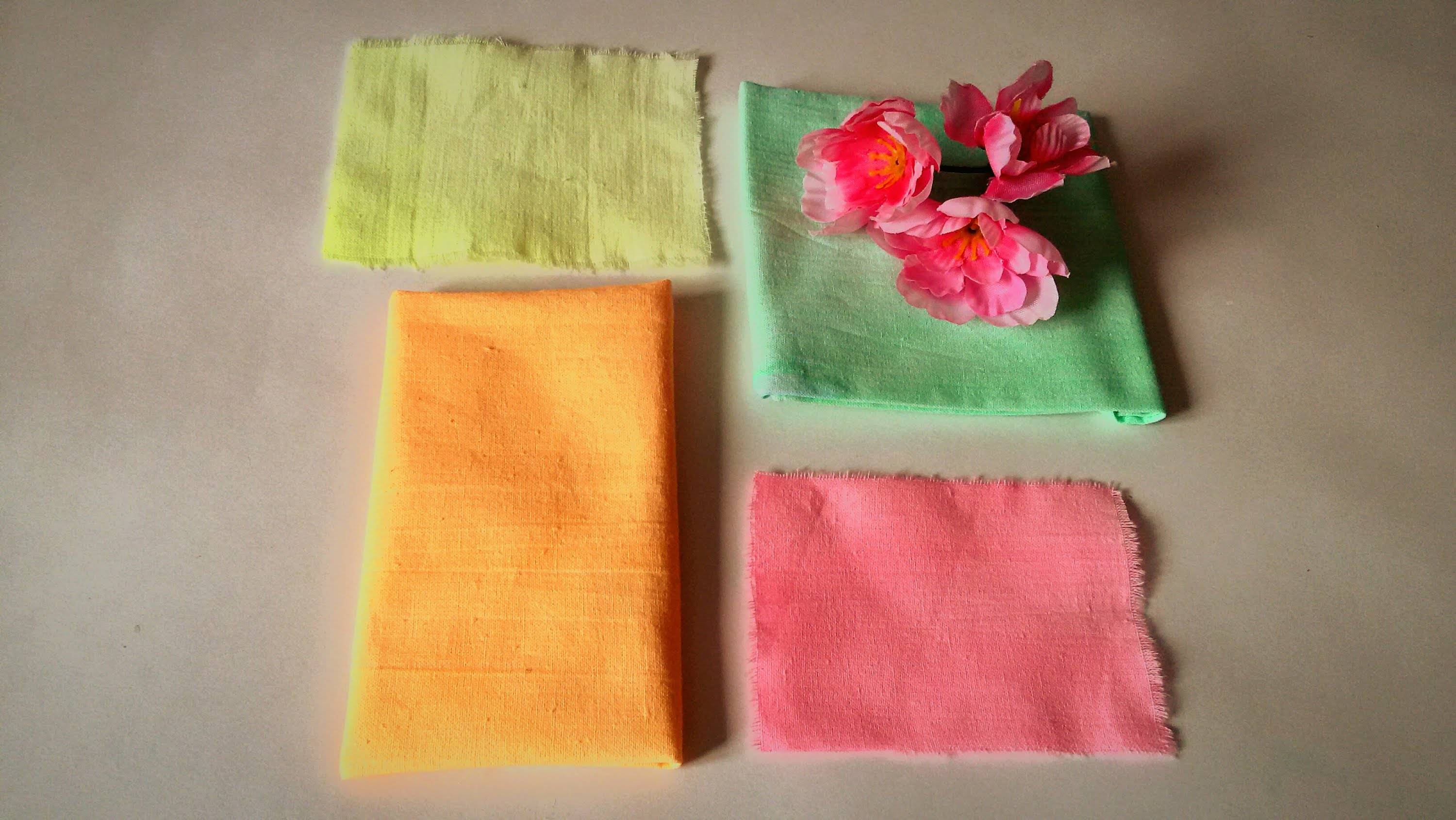Как покрасить ткань, одежду в домашних условиях: способы и средства