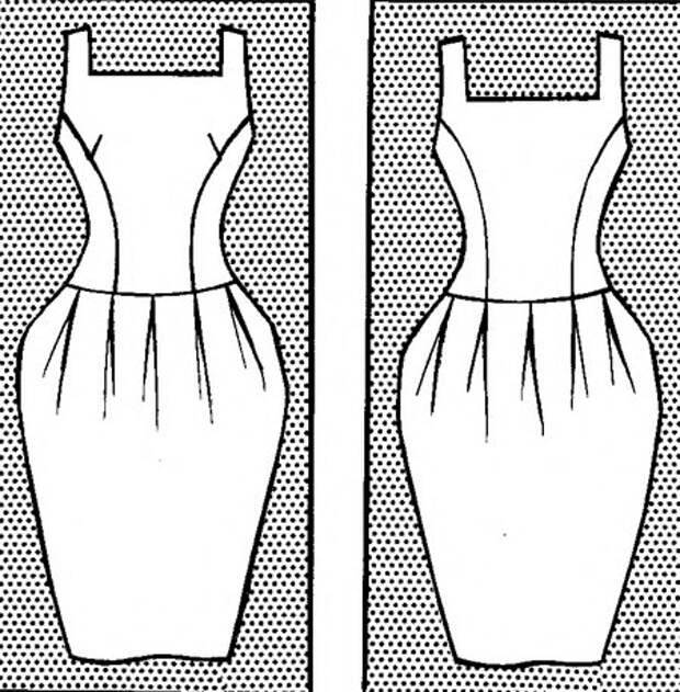 Выкройка платья с пышной юбкой из тюля или фатина | дама