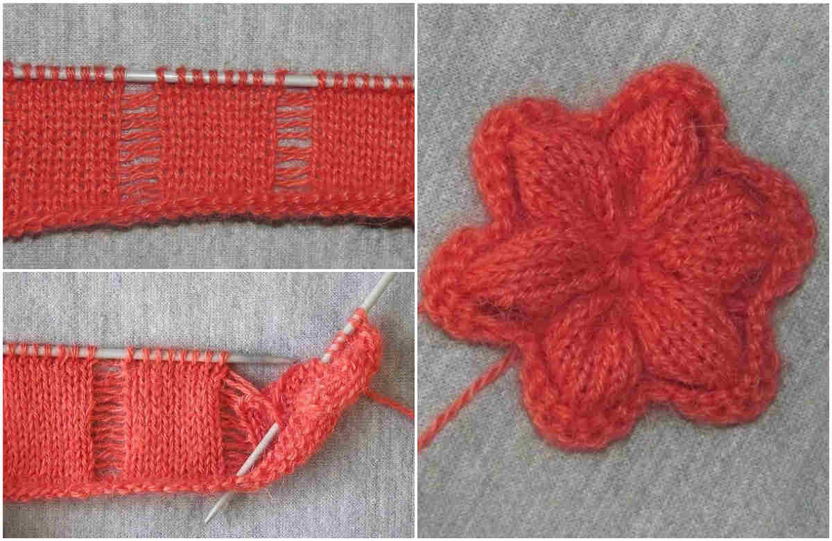 Как связать цветок крючком или спицами. вязание цветов — схема, описание, урок вязания. вязание цветов спицами и крючком - схемы