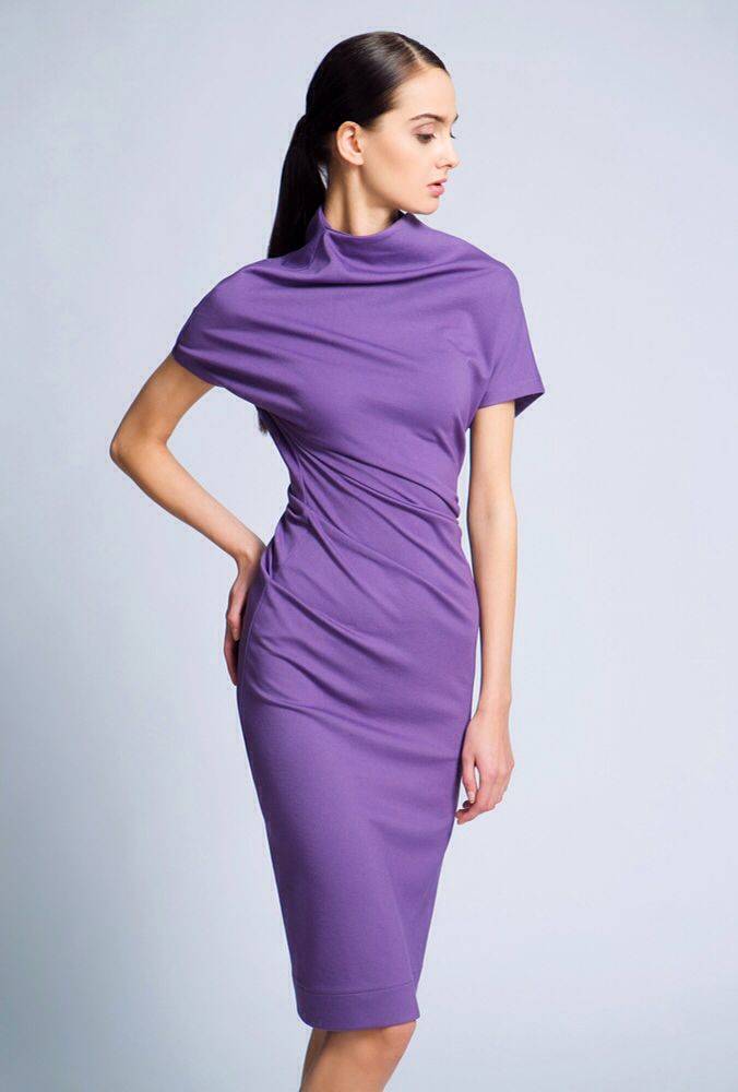 Удобные, практичные и красивые женские наряды или модели платьев из трикотажа | ekrasota.com