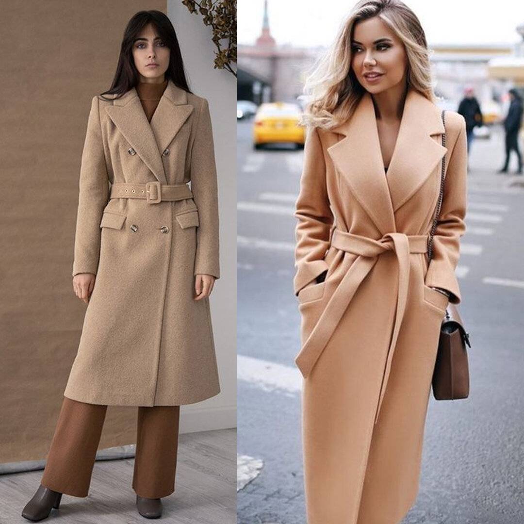 Осеннее пальто для невысоких женщин