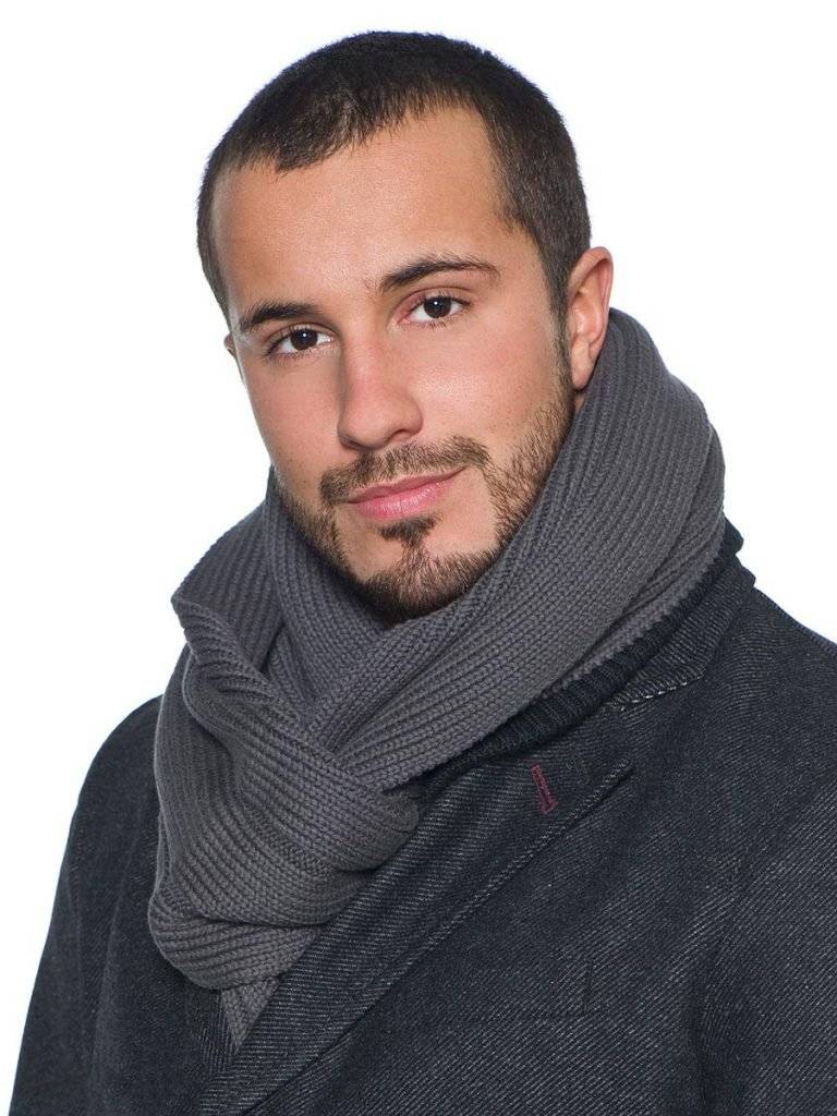 Мужской шарф - как завязать шарф мужчине разными способами