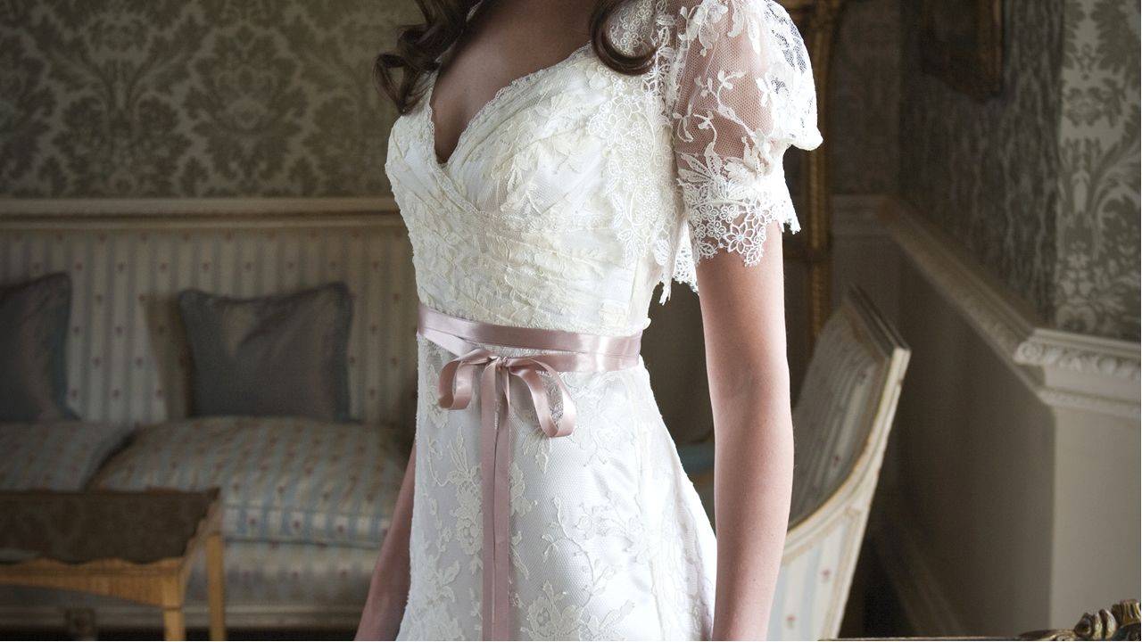 Свадебные платья с рукавами (фото)