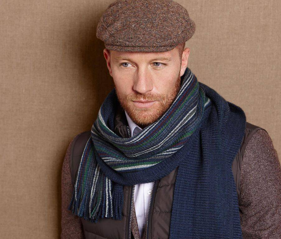 Как завязать шарф мужчине: красивые способы с пошаговыми инструкциями - статьи и советы на furnishhome.ru